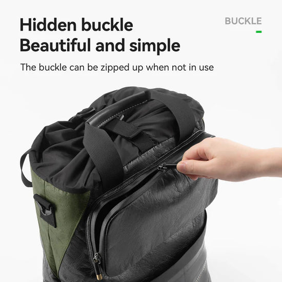 ROAD TO SKY Tyvek® Recycled Tire Bike Panniers - 12L