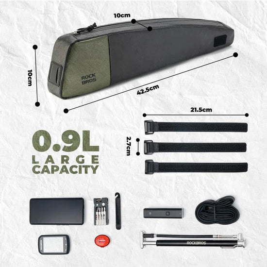 Tyvek® Top Tube Bike Bag - 0.9L