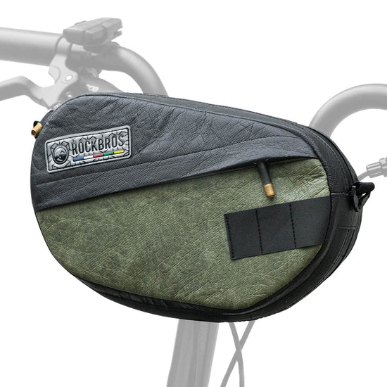 ROAD TO SKY Tyvek® Recycled Tire Bike Handlebar Bag - 2.5L